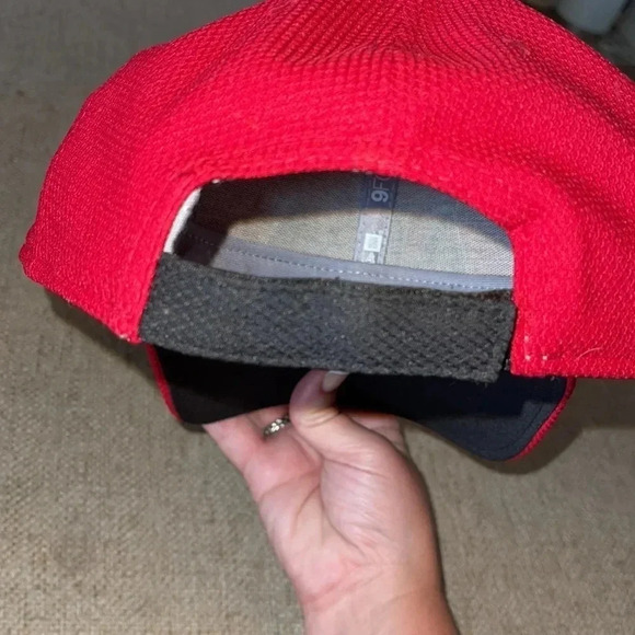 AJGA IJGA JUNIOR GOLF ASSOC HAT RED BLACK WHITE NEW ERA  ADJUSTABLE ST… - Picture 4 of 4